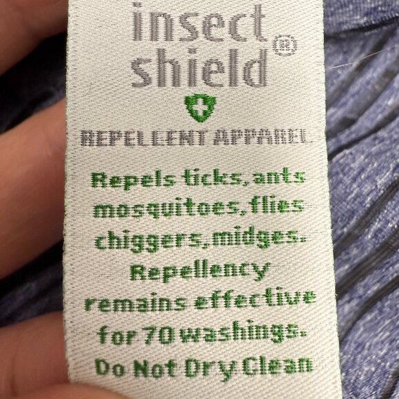 EUC Women's EXOFFICIO Bugs Away Modena Tunic‎ Top Gray | Size L (12-14) - Picture 12 of 14